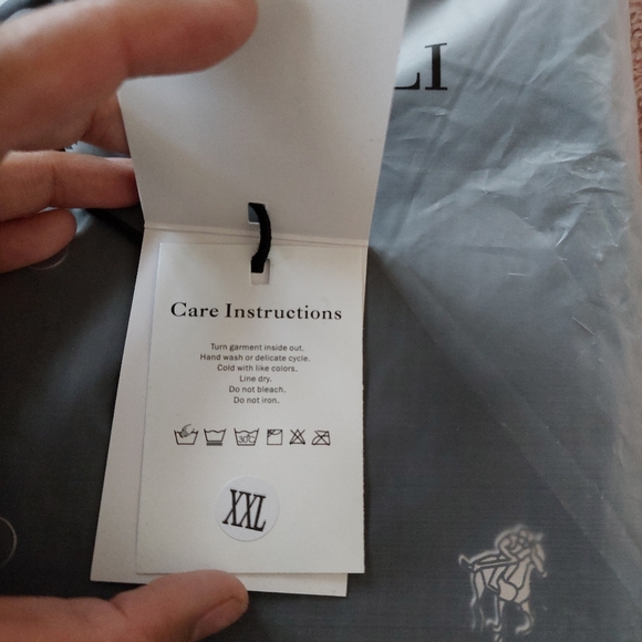 Enzo Cavalli Cavaliere Soffice Polo Size XXL New - Picture 8 of 9